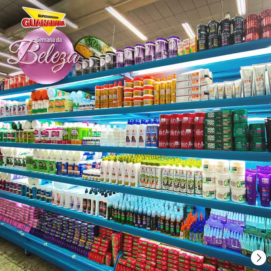 Rede de supermercados inicia período de promoções em produtos de beleza.