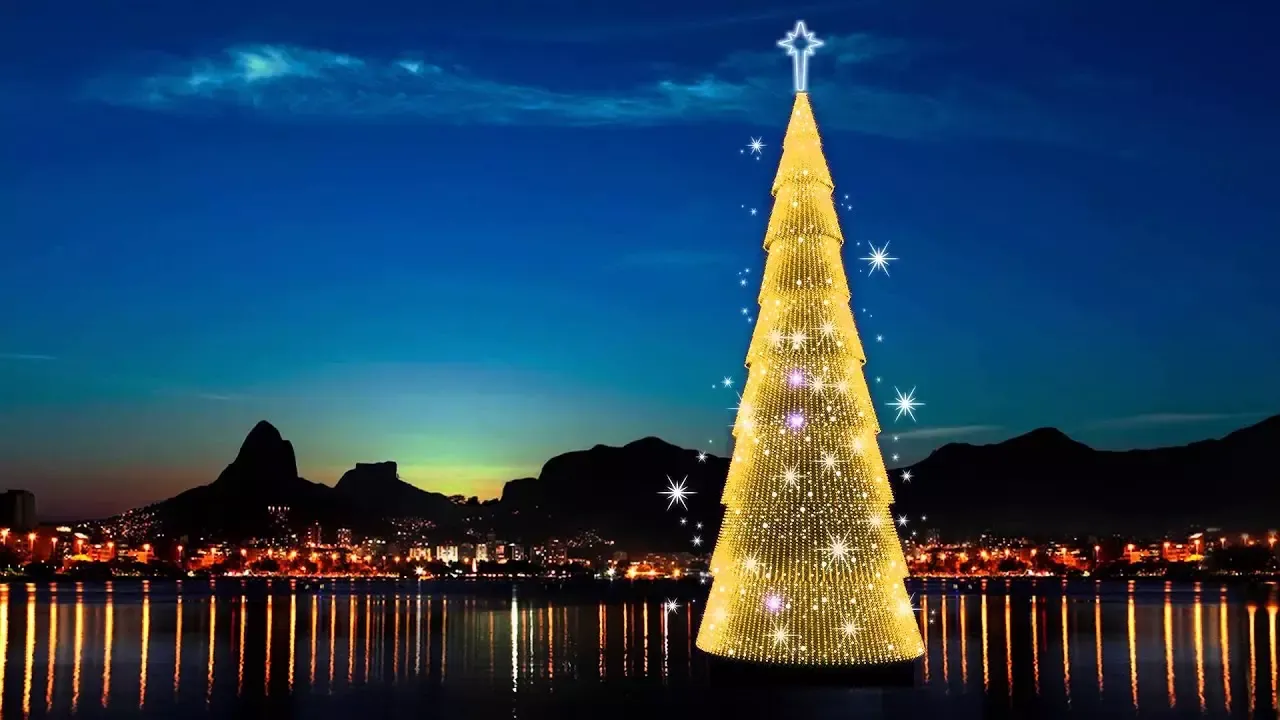 Rio pode ter 3 árvores de Natal esse ano.