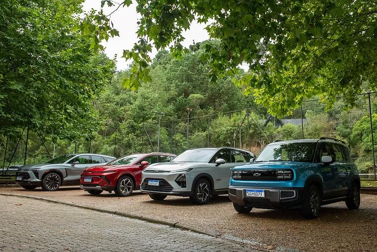 Chevrolet é a marca que mais cresce nas vendas de SUVs elétricos