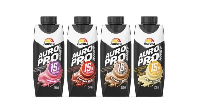 Aurora aposta no mercado fitness e lança bebida proteica com whey