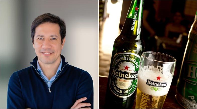 Brasileiro assume comando global da Heineken pela primeira vez na história.