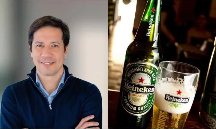Brasileiro assume comando global da Heineken pela primeira vez na história.